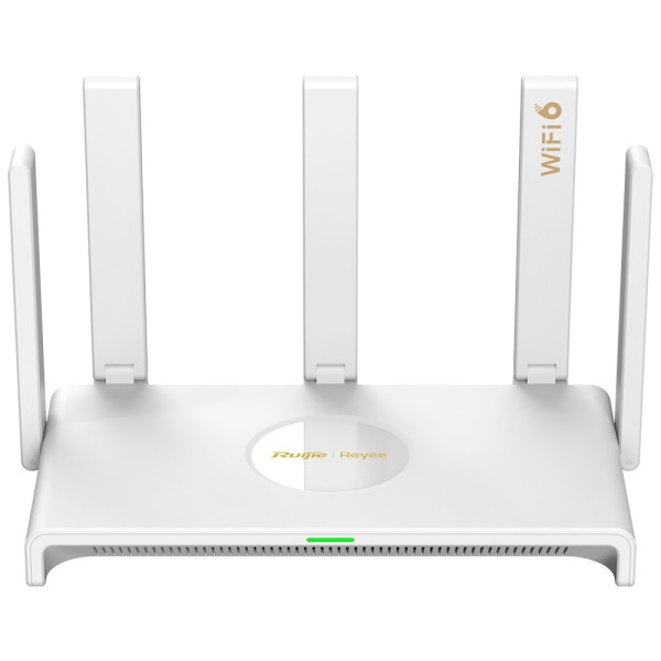 Reyee RG-EW3000GX Reyee Router Gigabit Mesh Wi-Fi 6 AX3000 - 5 portas RJ45 10/100/1000 Mbps - 802.11x 2x2 e banda dupla 2.4 e 