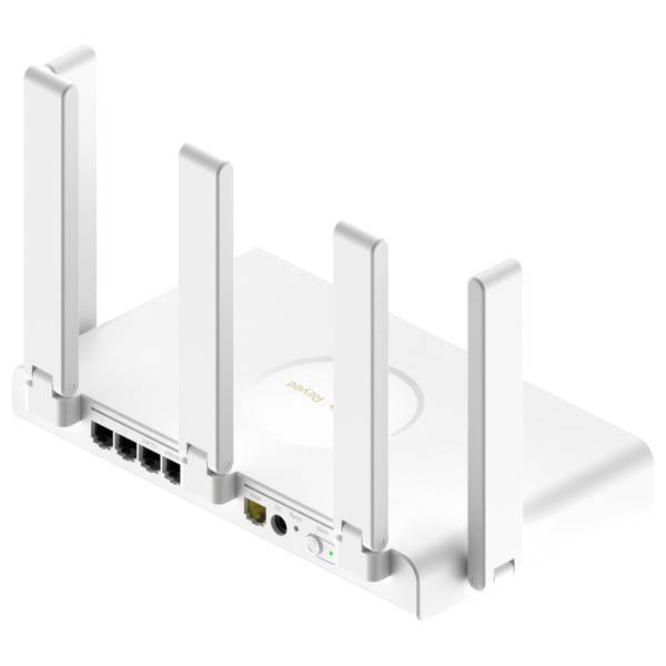Reyee RG-EW3000GX Reyee Router Gigabit Mesh Wi-Fi 6 AX3000 - 5 portas RJ45 10/100/1000 Mbps - 802.11x 2x2 e banda dupla 2.4 e 