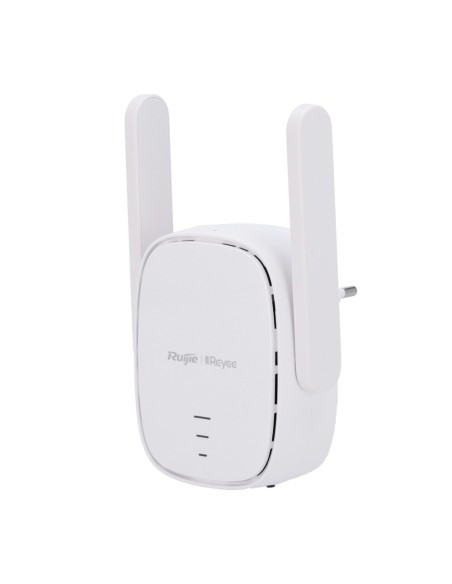 Reyee RG-EW300RA Reyee Wi-Fi Extender - 1 RJ45 10 / 100Mbps - Wi-Fi 4 2x2 Banda 2.4GHz - Gestão Remota através da nuvem - 