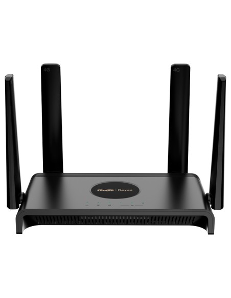 Reyee RG-EW300T REYEE ROUTER 4G SOHO - 4 portas Ethernet RJ45 Ethernet RJ45 - 4G (LTE) Cat 4 Até 150Mbps - Nan Card Slot