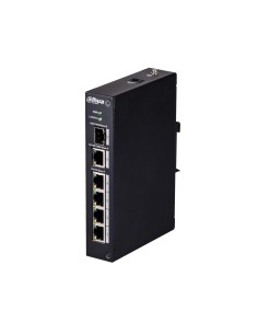 Dahua Dahua-1416 PFS3106-4T Switch Industrial (L2) Não-Managolable 4 portas Rápido Ethernet + 1 Porta Uplink Gigabit + 1 puert
