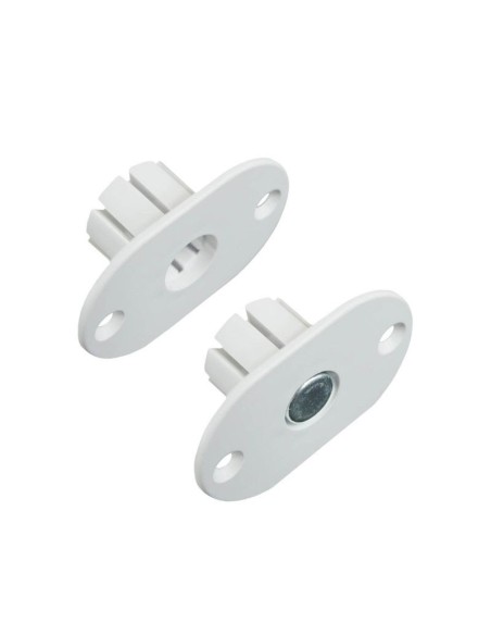 AlarmTech Dem-1085 MC 200-S12 Adaptador de plástico para a instalação de contatos magnéticos Dem-1021 (MC 240) e Dem-1076