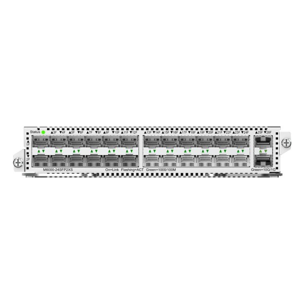 Acquista REYEE RG-M6000-24SFP2XS Ruijie Reyee scheda ottica pura per chassis L3 - alta densità ottica con 24 slot SFP 1GE -