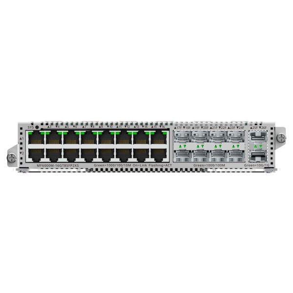 Comprar REYEE RG-MF6000M-16GT8SFP2XS Reyee E-Lighten Line Card - Tarjeta de Interfaces para Switch modular - Compatible con RG-N