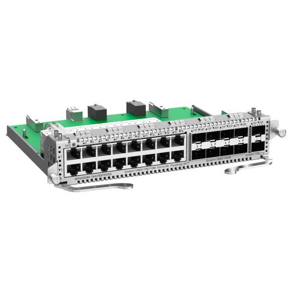 Comprar REYEE RG-MF6000M-16GT8SFP2XS Reyee E-Lighten Line Card - Tarjeta de Interfaces para Switch modular - Compatible con RG-N