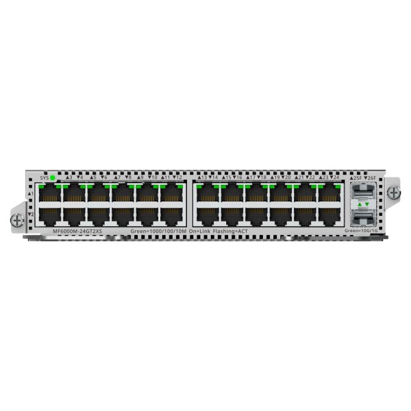 Kaufen REYEE RG-MF6000M-24GT2XS Reyee E-Lighten Line Card – Schnittstellenkarte für modularen Switch – Kompatibel mit RG-NBF60