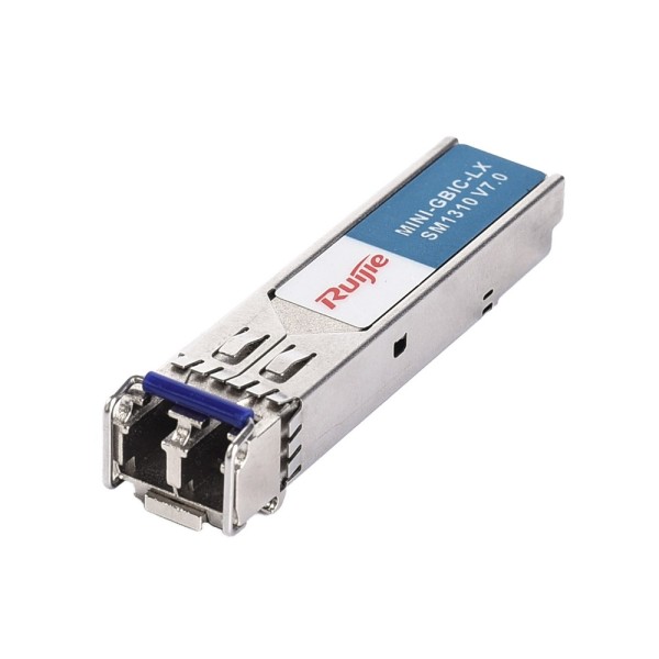 Reyee RG-mini-GBIC-LX-SM1310 Ruijie Transceptor Módulo SFP - Comprimento de onda 1310 NM - Fibra de modo único - conector duplex