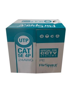 Airpace Sam-4445 Sam-4445 Rolo 305 metros Cabo UTP CAT5E 24AWG RIGID