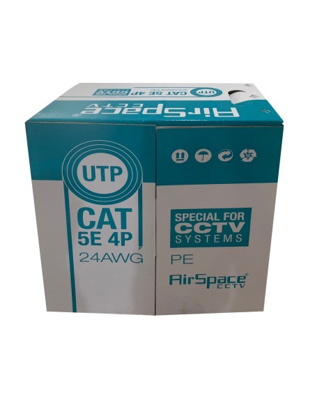 Kaufen AIRSPACE SAM-4445 Rolle mit 305 Metern UTP-Kabel CAT5E 24AWG starr