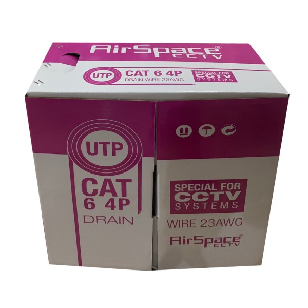 Acheter AIRSPACE SAM-4446 Câble UTP CAT6 23AWG rigide sans halogène