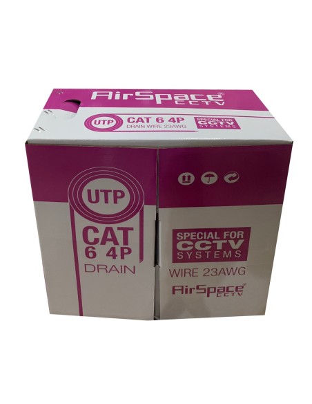 Kaufen AIRSPACE SAM-4446 UTP-Kabel CAT6 23AWG starr halogenfrei