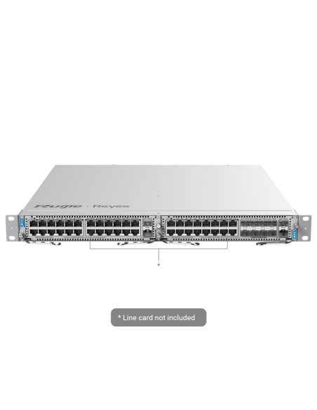Reyee RG-NBF6002M Reyeee E-Light Modular Chassis Switch Layer 3 - 2 Slot de expansão (tamanho total de 1U) - até 16 portas 