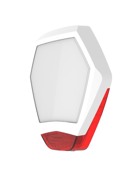 Acheter TEXECOM TEXE-25 Cache avant Odyssey X3 en blanc/rouge pour base de sirène extérieure rétroéclairée Odyssey