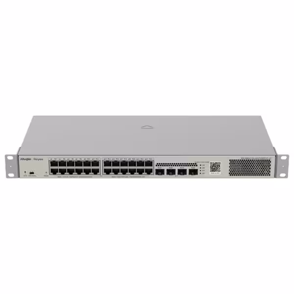 Kaufen REYEE RG-NBS3100-24GT4SFP-P-V2 Ruijie Reyee Cloud-verwalteter L2-Switch – 28 Ports insgesamt (24 PoE+ / 4 SFP-Uplinks) – 