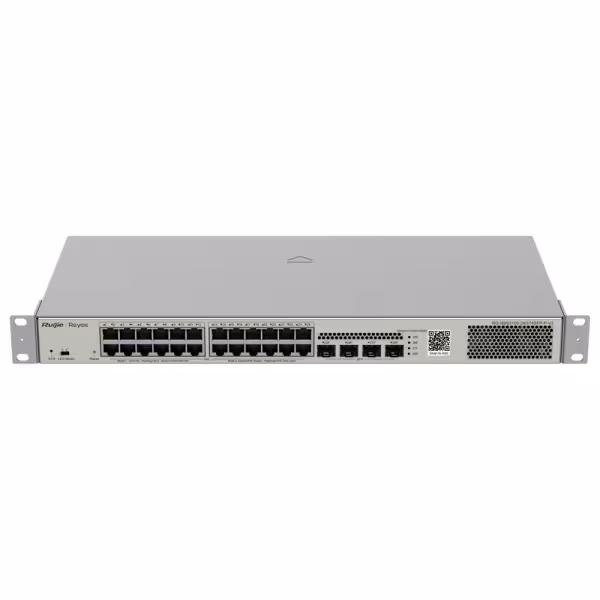 Comprar REYEE RG-NBS3100-24GT4SFP-P-V2 Ruijie Reyee Cloud Managed L2 Switch - 28 Puertos Totales (24 PoE+ / 4 Uplinks SFP) - Ran