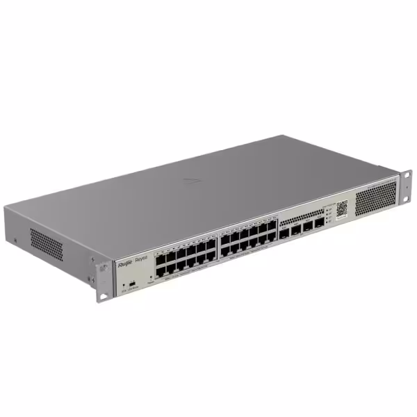 Kaufen REYEE RG-NBS3100-24GT4SFP-P-V2 Ruijie Reyee Cloud-verwalteter L2-Switch – 28 Ports insgesamt (24 PoE+ / 4 SFP-Uplinks) – 
