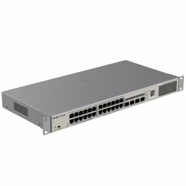 Comprar REYEE RG-NBS3100-24GT4SFP-P-V2 Ruijie Reyee Cloud Managed L2 Switch - 28 Puertos Totales (24 PoE+ / 4 Uplinks SFP) - Ran