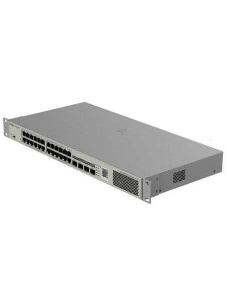 Reyee RG-NBS3100-24GT4SFP-P-V2 Reyee Switch Poe Cloud Capa 2+ - 24 PoE Gigabit + 4 SFP Gigabit - 30W por porta 802.3af