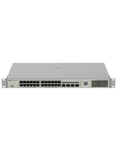 Reyee RG-NBS3100-24GT4SFP-V2 Reyee Switch Layer 2 - 24 portas RJ45 Gigabit - 4 SFP Gigabit - Lag estático / DHCP SNOP / IGMP SN