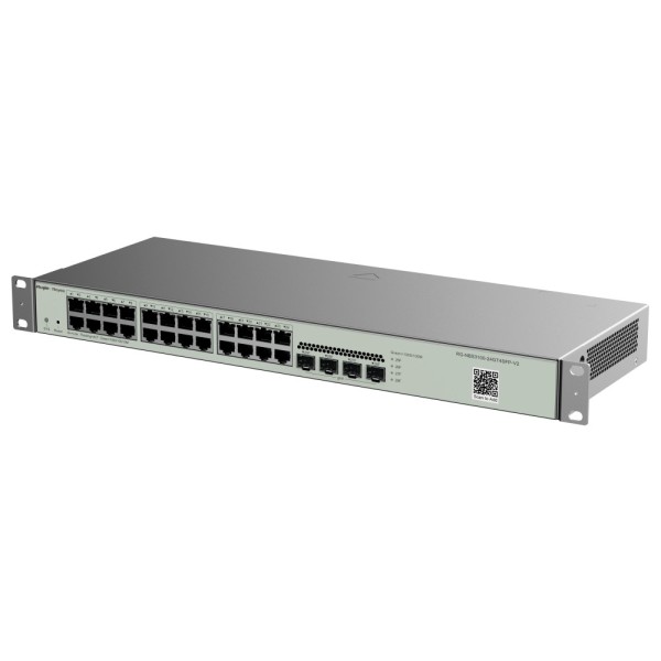 Comprar REYEE RG-NBS3100-24GT4SFP-V2 Ruijie Reyee Cloud Managed L2 Switch - 28 Puertos Totales (24 GE / 4 Uplinks SFP) - Ranuras