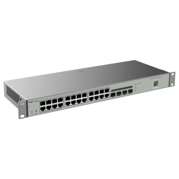 Kaufen REYEE RG-NBS3100-24GT4SFP-V2 Ruijie Reyee Cloud Managed L2 Switch – 28 Ports insgesamt (24 GE / 4 SFP-Uplinks) – Steckplä