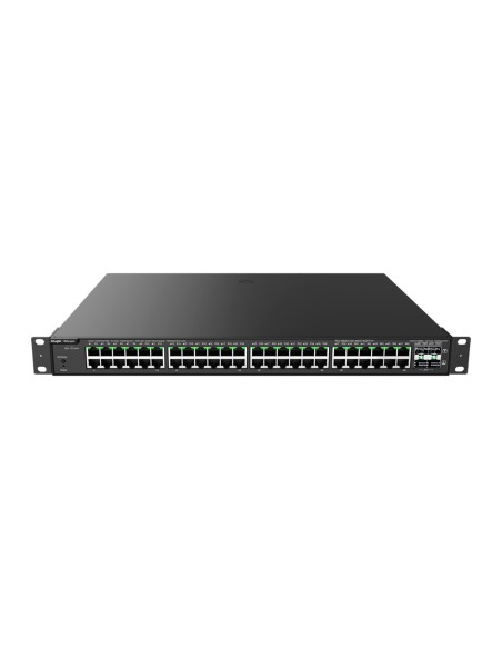 Reyee RG-NBS3100-48GT4SFP-P REYEE Switch POE nuvem Layer 2 - 48 PoE Gigabit + 4 SFP Gigabit - 30 W por porta 802.3AF / AT /