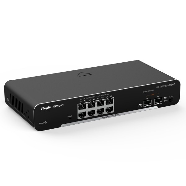Comprar REYEE RG-NBS3100-8GT2SFP Reyee Switch Cloud Capa 2 - 8 puertos Gigabit+ 2 SFP Gigabit - Velocidad 10/100/1000 Mbps - Sta