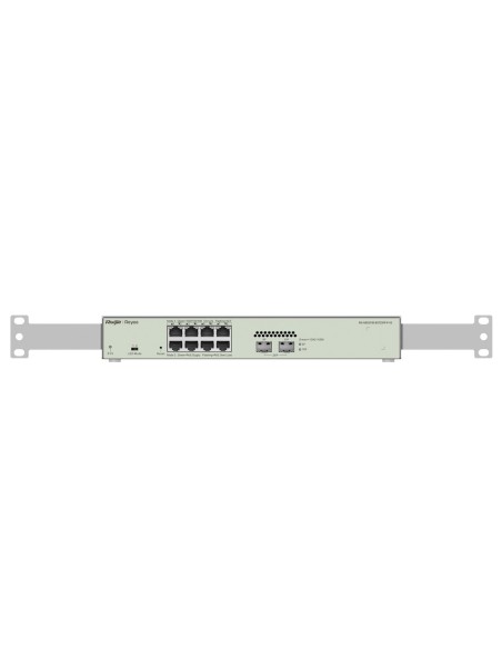 Reyee RG-NBS3100-8GT2SFP-P-V2 Reyee Switch PoE Cloud Layer 2 - 8 portas PoE + Gigabit + 2 SFP Gigabit - 30 W por porta 802.3AF /