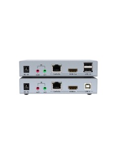 Airpace Sam-4522 SAM-4522 4K Video KVM Extender, Áudio e dados no Cat5e / 6 Cabo de rede até 100 metros