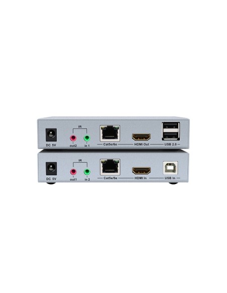 Airpace Sam-4522 SAM-4522 4K Video KVM Extender, Áudio e dados no Cat5e / 6 Cabo de rede até 100 metros