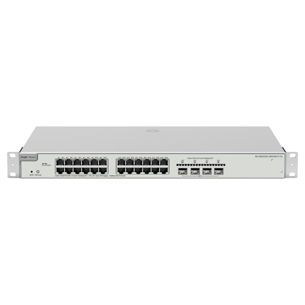 Comprar REYEE RG-NBS3200-24GT4XS-P-V2 Reyee Switch PoE Cloud Capa 2+ - 24 puertos PoE Gigabit+ 4 10Gbps SFP+ - 30 W por puerto 8