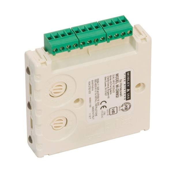 MORLEY-IAS MORLEY-31 MI-DMM2IE Módulo 2 Entradas Monitor