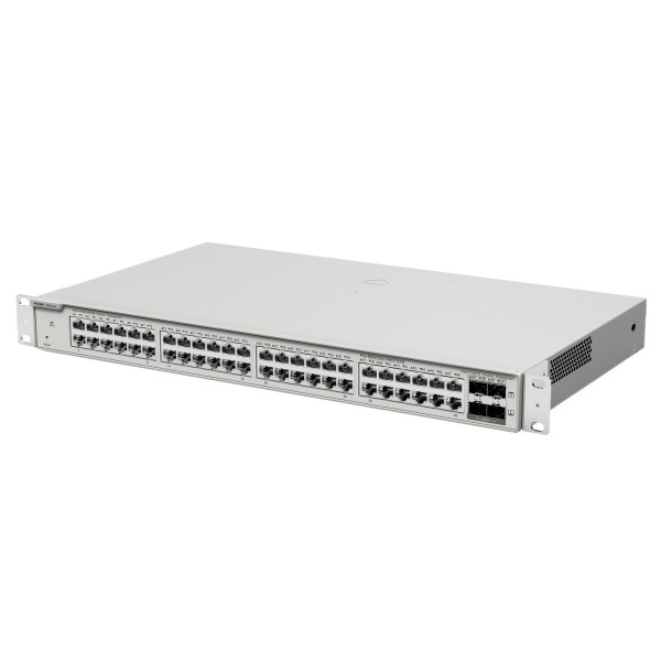 Reyee RG-NBS3200-48GT4xS Reyee Switch Cloud Capa 2+ - 48 portas RJ45 Gigabit - 4 portas SFP + 10 Gbps - Lag estático / DHCP Snoo