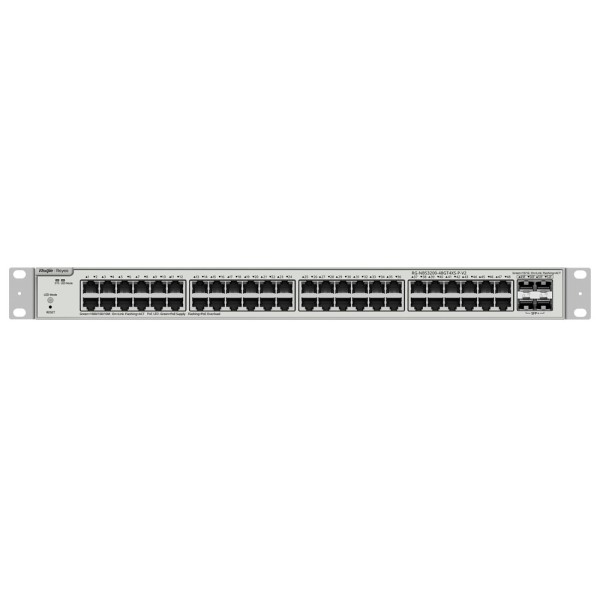 Comprar REYEE RG-NBS3200-48GT4XS-P-V2 Reyee Switch PoE Cloud Gestionable L2+ - 48 puertos PoE + 4 SFP+ - 48 10/100/1000Mbps + 4 