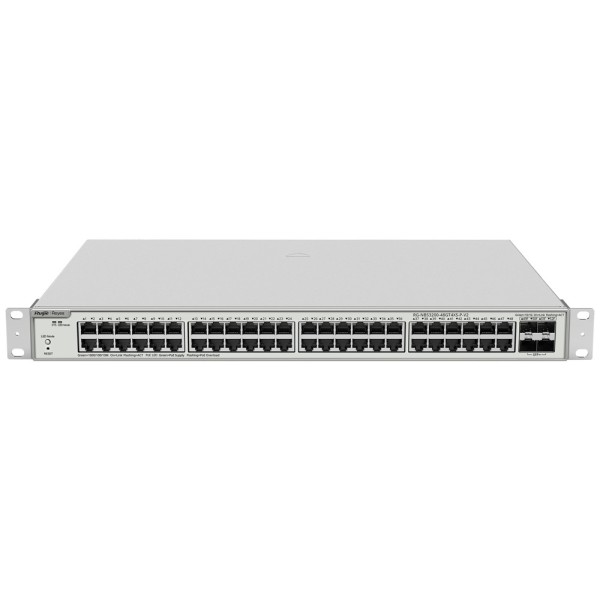 Reyee RG-NBS3200-48GT4xS-P-V2 Reyee Switch PoE Cloud Managerable L2 + - 48 portas POE + 4 SFP + - 48 10/100 / 1000Mbps + 4 SFP +