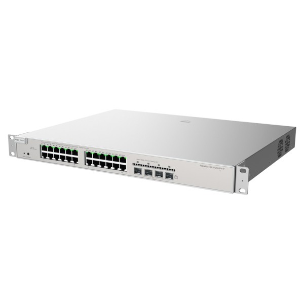 Acquista REYEE RG-NBS5100-24GT4SFP-P Ruijie Reyee Cloud Managed Switch L3 - 24 porte Gigabit PoE/PoE+ + 4 collegamenti SFP - slo