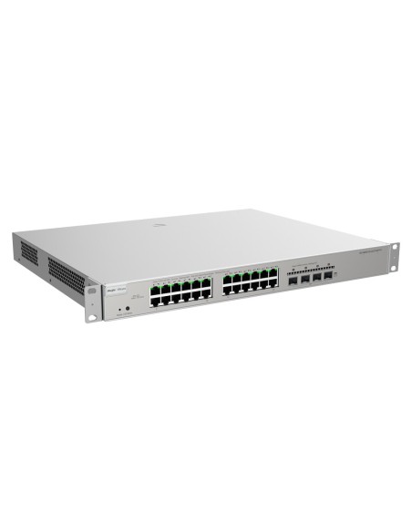 Reyee RG-NBS5100-24GT4SFP-P REYEE Switch PoE Cloud Layer 3 - 24 Pore RJ45 Gigabit + 4 SFP Gigabit - 30W por porta 802.3af