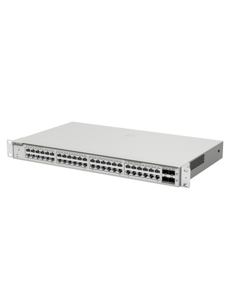 Reyee RG-NBS5100-48GT4SFP Reyee Switch Capas 3 - 48 Portas RJ45 Gigabit - 4 portas SFP Gigabit - Lag estático / DHCP Snoop / Ig