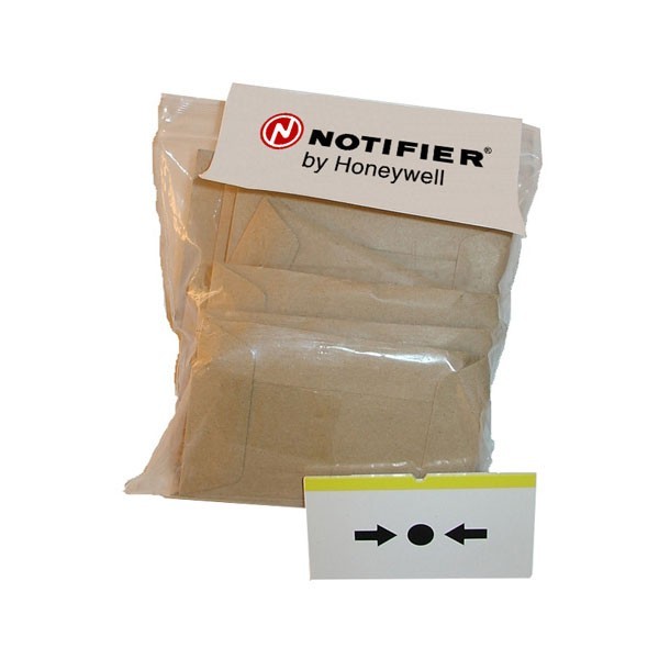 NOTIFIER NOTIFIER-108 PS230 Pacote de 10 plásticos de substituição flexíveis para um botão notável para botões reorregáveis