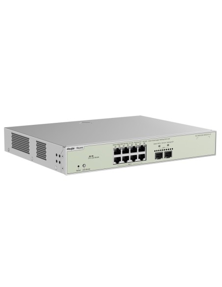 Reyee RG-NBS5300-8MG2XS-UP Reyee Switch Manager L3 - 8 portas Hi-PoE RJ45 + 2 portas SFP + - 8 portas multi-gigabit 