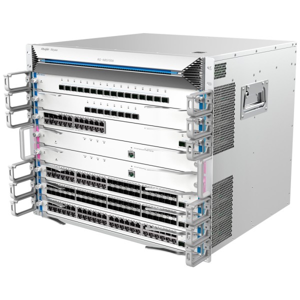 Reyee RG-NBS7006 REYEE Chassis Modular Switch L3 - 6 Slot de expansão (tamanho total de 9U) - até 288 portas GE / 288 SFP G