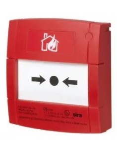 Notifier Notifier-210 M1A-R470SF-Stck-01 Pushware de alarme relaxante vermelho para sistemas convencionais