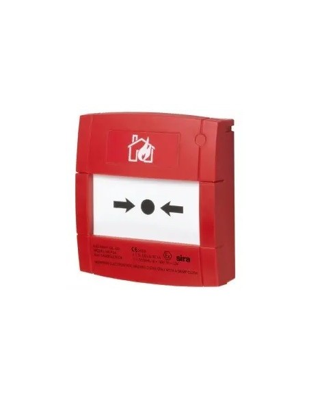 Kaufen NOTIFIER NOTIFIER-210 rückstellbarer roter Alarmdruckknopf für konventionelle Systeme