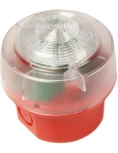 Notifier Notifier-218 cwst-rw-w5 flash com alta base IP65 para alarme de incêndio de acordo com EN54 / 23