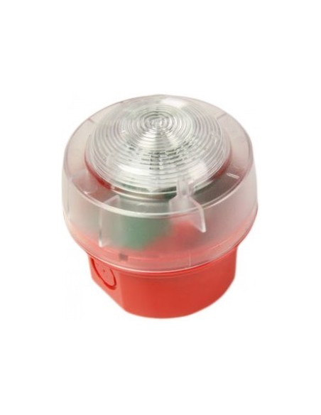 Acquistare NOTIFIER NOTIFIER-218 Flash con base alta IP65 per allarme antincendio secondo EN54/23