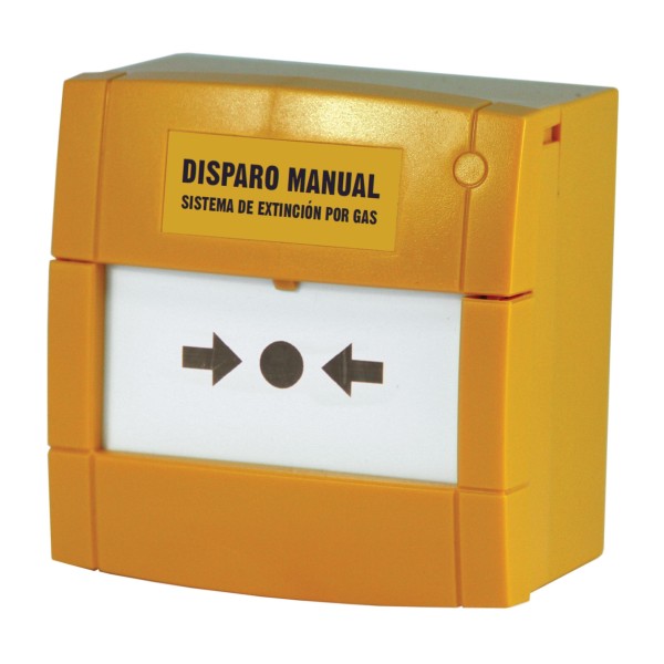Notifier Notifier-232 M3A-Y000SG-K013-65 Vidro Ruptura de Extinção Trip Pushware