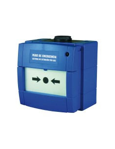 Kaufen NOTIFIER NOTIFIER-235 Blauer Druckknopf zum Stoppen der Löschanlage
