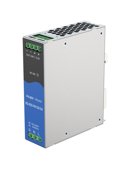 Comprar REYEE RG-NIS-PA120-54 Fuente de alimentación industrial de Reyee - Potencia de salida eficiente de hasta 120W - Entrada 