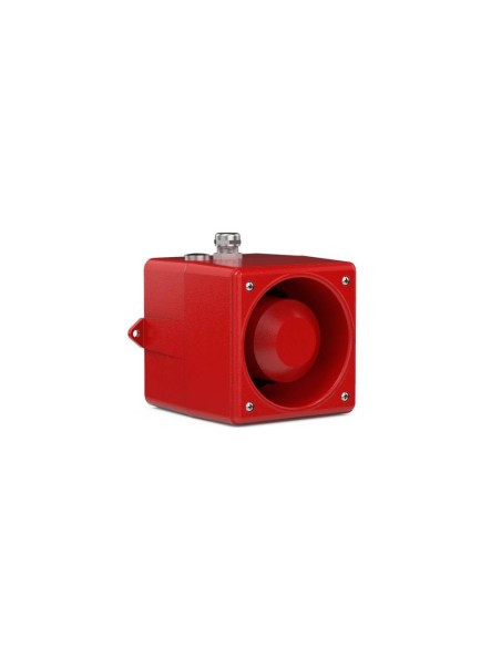 Notifier Notifier-259 DS 10 -3G / 3D Sirene, ATEX, 110 dB, 24VDC, para sinalização acústica de riscos no local de trabalho 