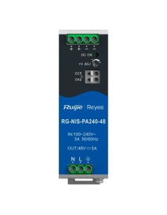 Acheter REYEE RG-NIS-PA240-48 Alimentation industrielle - Sortie DC 48 V 5 A / 240 W - 2 sorties DC - Tension d’entrée 10 2